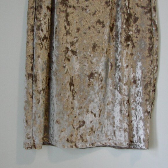Polly & Esther Velvet Mini Slip Dress Spaghetti Straps Bodycon Party Medium - Picture 14 of 16